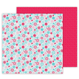 Merry & Bright - Let It Snow Double-Sided Cardstock 12"X12"