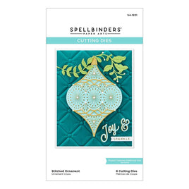 Stitched Ornament - Spellbinders Etched Dies