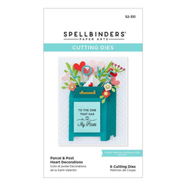 Parcel & Post Heart Decorations - Spellbinders Etched Dies