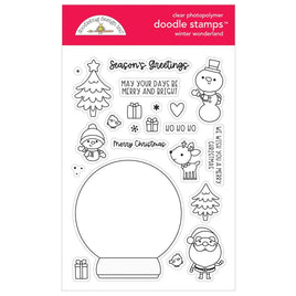 Winter Wonderland - Doodlebug Clear Doodle Stamps