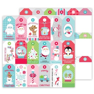 To & From - Let It Snow Double-Sided Cardstock 12