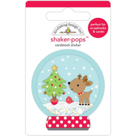 Snow Wonder - Doodlebug Shaker-Pops 3D Stickers