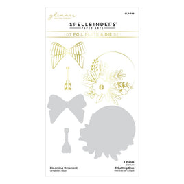 Blooming Ornament - Spellbinders Glimmer Hot Foil Plate & Die