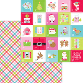 Cozy Quilt - DOODLEBUG: Night Before Christmas - Doublesided Paper