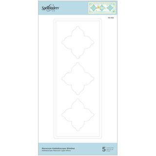 Moroccan Kaleidoscope Slimline - Spellbinders Etched Dies