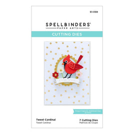 Tweet Cardinal - Spellbinders Etched Dies