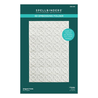 Origami Folds- Spellbinders 3D Embossing Folder 5.5"X8.5"