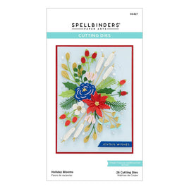 Holiday Blooms - Spellbinders Etched Dies