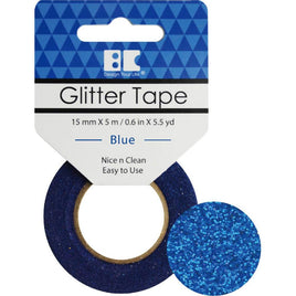 Blue - Best Creation Glitter Tape 15mmX5m