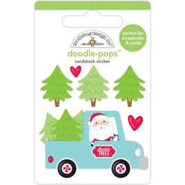 Special Delivery - Doodlebug Shaker-Pops 3D Stickers