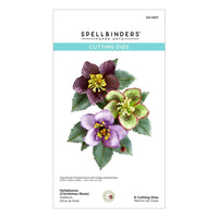 Helleborus- Winter Garden - Spellbinders Etched Dies By Susan Tierney-Cockburn