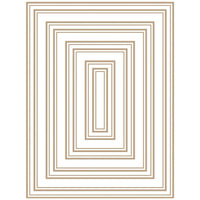 Glimmer Rectangles - Spellbinders Glimmer Hot Foil Plate Essential Duo Lines