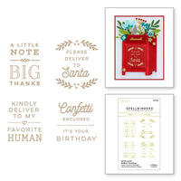 All-Occasion Mailbox Greetings - Spellbinders Glimmer Hot Foil Plate