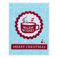 Blizzard - Warm Wishes Camper - Spellbinders Stencil