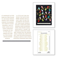 Glitter Wishes - Spellbinders Glimmer Hot Foil Plate & Die