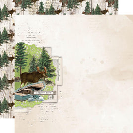Great Outdoors  Simple Vintage Lakeside Double-Sided Cardstock 12"X12"