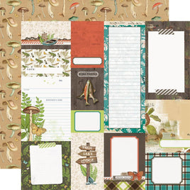 Journal Elements  Simple Vintage Lakeside Double-Sided Cardstock 12"X12"