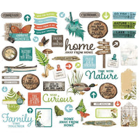 Simple Vintage Lakeside Bits & Pieces Die-Cuts 57/Pkg