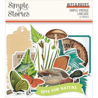 Simple Vintage Lakeside Bits & Pieces Die-Cuts 57/Pkg