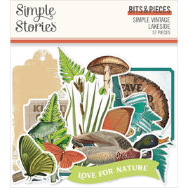 Simple Vintage Lakeside Bits & Pieces Die-Cuts 57/Pkg