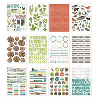 Simple Vintage Lakeside   Simple Stories Sticker Book 12/Sheets
