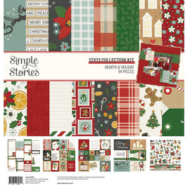 SIMPLE STORIES: Hearth & Holiday - Collection Kit 12x12