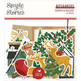 Hearth & Holiday Bits & Pieces Die-Cuts 61/Pkg