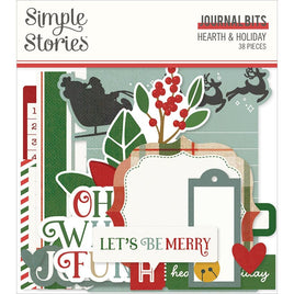 Journal - Hearth & Holiday Bits & Pieces Die-Cuts 38/Pkg