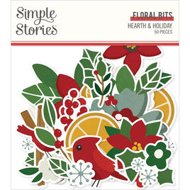 Floral - Hearth & Holiday Bits & Pieces Die-Cuts 50/Pkg