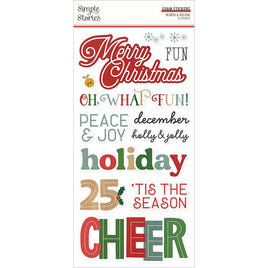 Hearth & Holiday Foam Stickers 26/Pkg