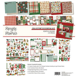 Hearth & Holiday - Simple Stories Collector's Essential Kit 12"X12"