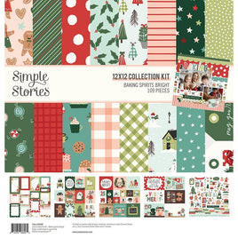 Baking Spirits Bright - Simple Stories Collection Kit 12"X12"