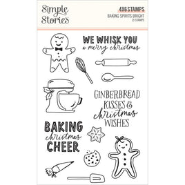 Baking Spirits Bright Photopolymer Clear Stamps