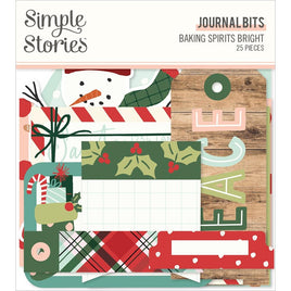 Journal - Baking Spirits Bright Bits & Pieces Die-Cuts 24/Pkg