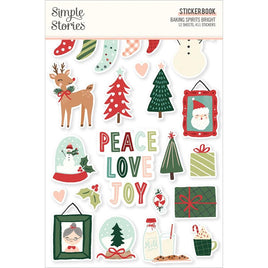 Baking Spirits Bright, 411/Pkg - Simple Stories Sticker Book 12/Sheets