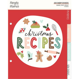 Recipe - Baking Spirits Bright Sn@p! Dividers 6"X8" 8/Pkg
