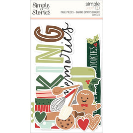 Baking Spirits Bright - Simple Stories Simple Pages Page Pieces