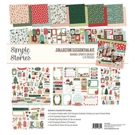 Baking Spirits Bright - Simple Stories Collector's Essential Kit 12"X12"
