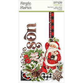 Simple Vintage Christmas Lodge - Simple Stories Simple Pages Page Pieces