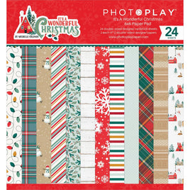 PhotoPlay Its a Wonderful Christmas - 6x6 Paper Pad