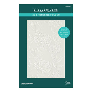 Beautiful Blooms - Spellbinders 3D Embossing Folder 5.5