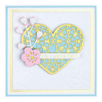 Glimmer Squares - Spellbinders Glimmer Hot Foil Plate Essential Duo Lines