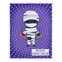 Dancin' Mummy- Boo Dance Party - Spellbinders Etched Dies