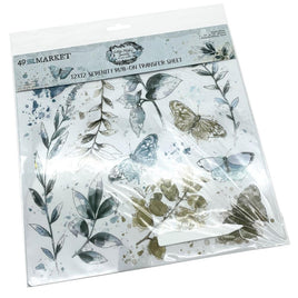 Vintage Artistry Serenity Rub-Ons 12"X12" 1/Sheet