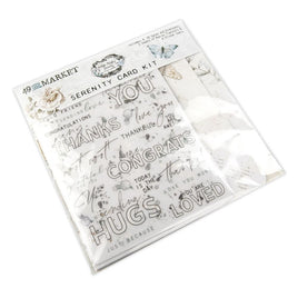 Vintage Artistry Serenity - 49 And Market Card Kit