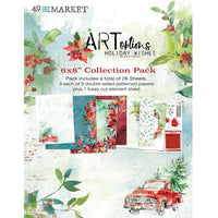 ARToptions Holiday Wishes - 49 And Market Collection Pack 6"X8"