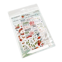 ARToptions Holiday Wishes Rub-Ons 6"X8" 6/Sheets