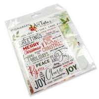 ARToptions Holiday Wishes - 49 And Market Card Kit