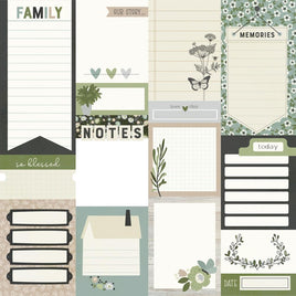 Journal Elements  The Simple Life Double-Sided Cardstock 12"X12"