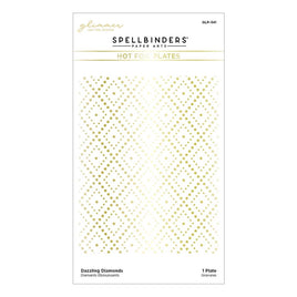 Dazzling Diamonds - Tinsel Time - Spellbinders Glimmer Hot Foil Plate & Die